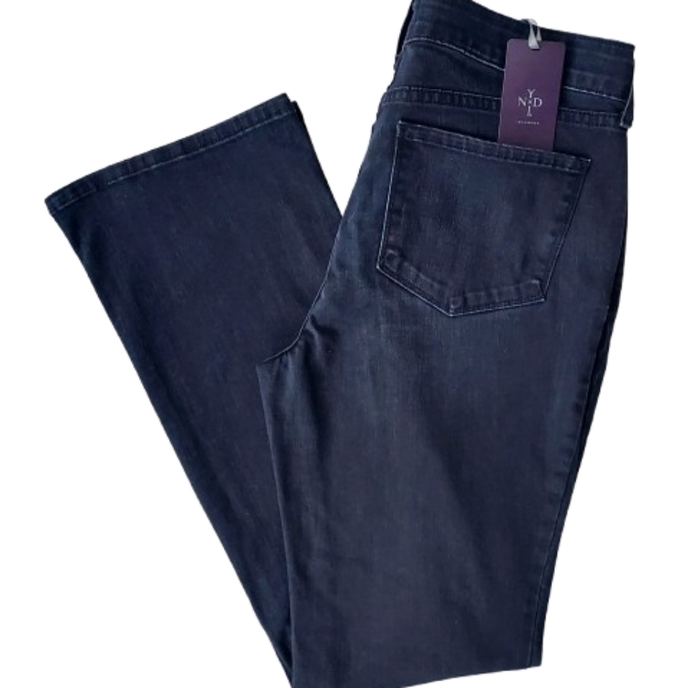 NYDJ Not Your Daughters Jeans Barbara Bootcut Denim Jean Size 10 NEW NWT
